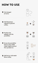 Cafe-Quality Espresso Maker for Travel
