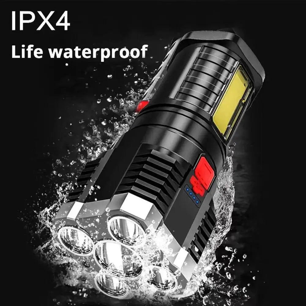 Rechargeable LED Torch for Camping and Hiking Adventures