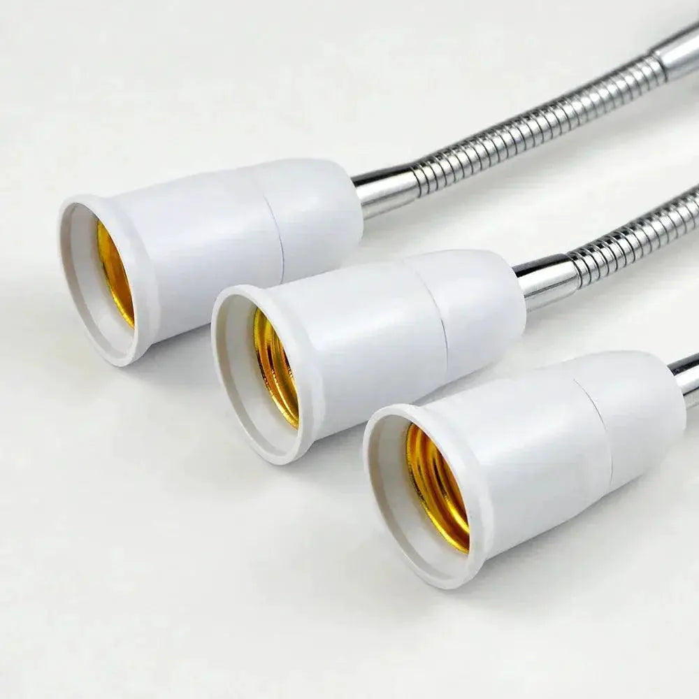 Flexible E27 LED Bulb Holder for Adjustable Lighting - OurLum.com