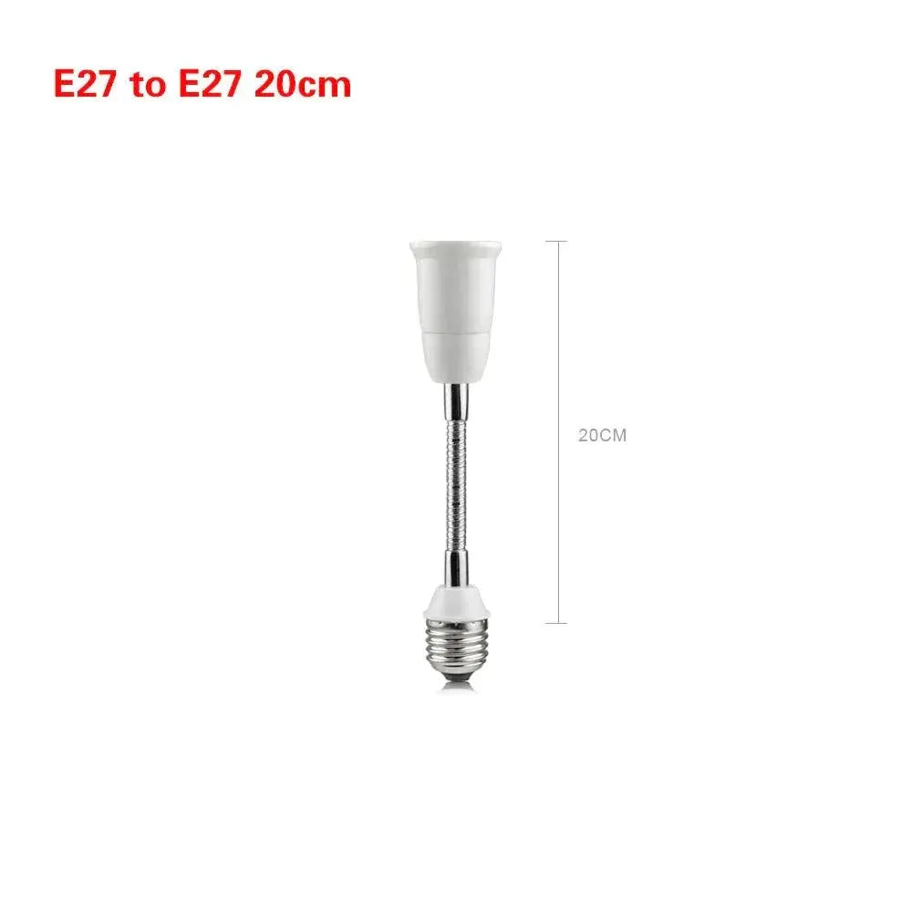 Flexible E27 LED Bulb Holder for Adjustable Lighting - OurLum.com