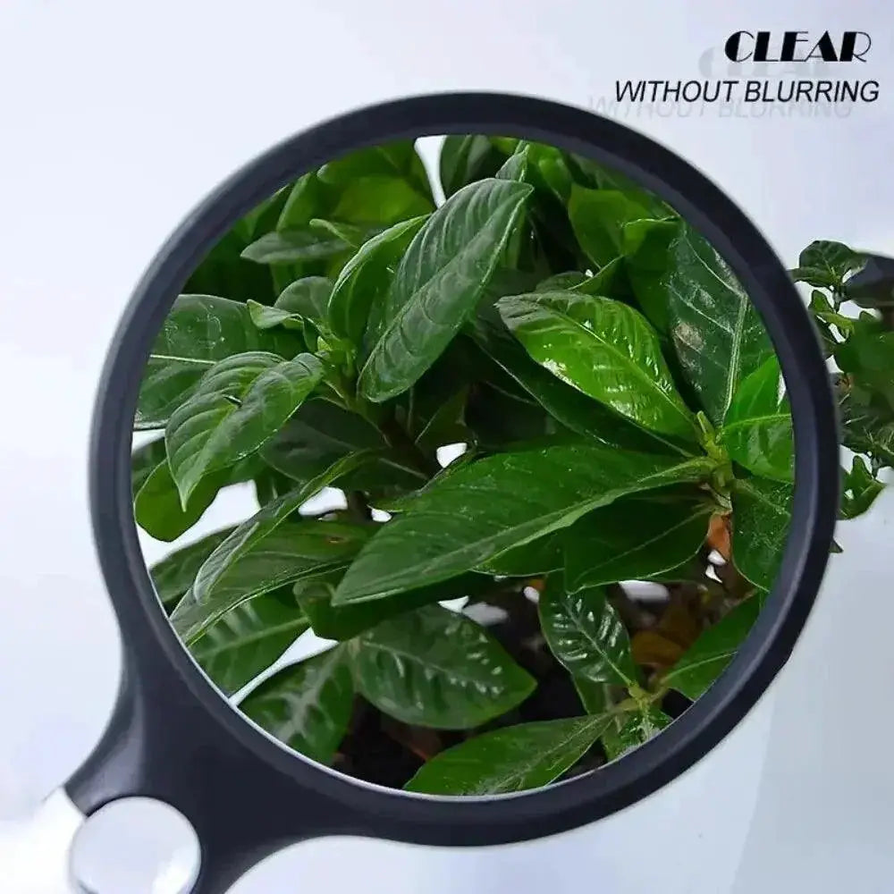 Illuminated Magnifying Loupe 45X LED Handheld Magnifier Tool