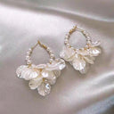 Elegant Pearl Fringe Earrings for Women
