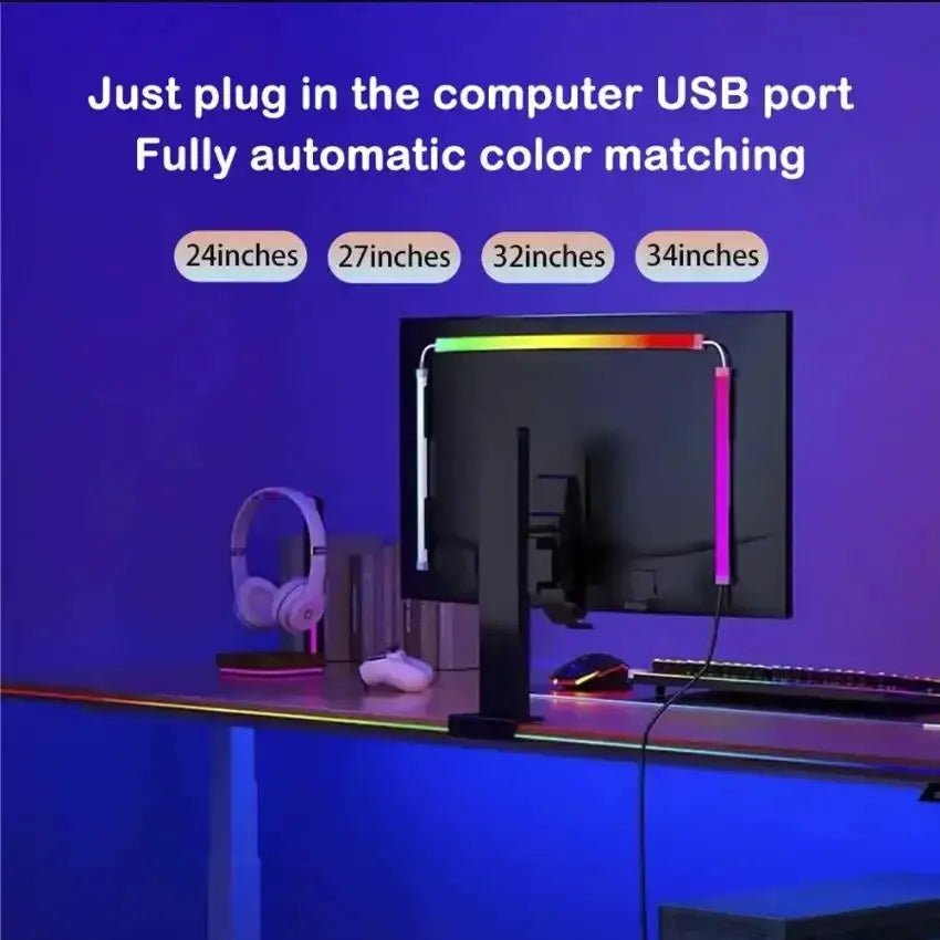 Immersive RGBIC Backlight for PC Gaming
