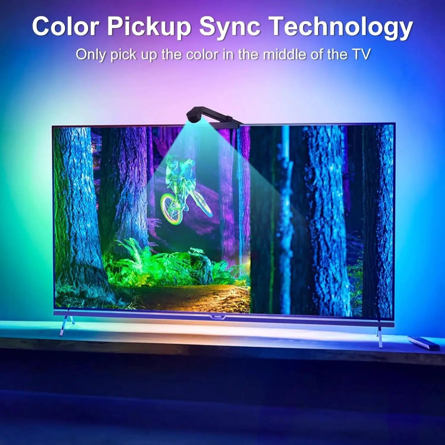 Immersive RGBIC TV Backlight for Gaming
