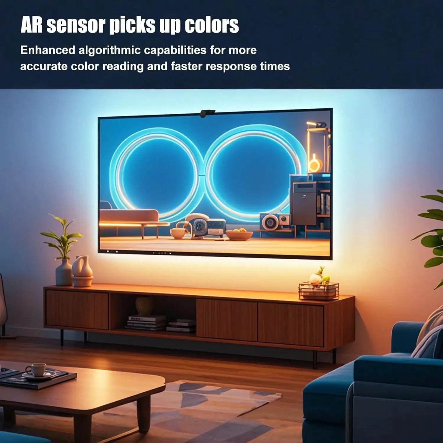 Immersive RGBIC TV Backlight for Gaming