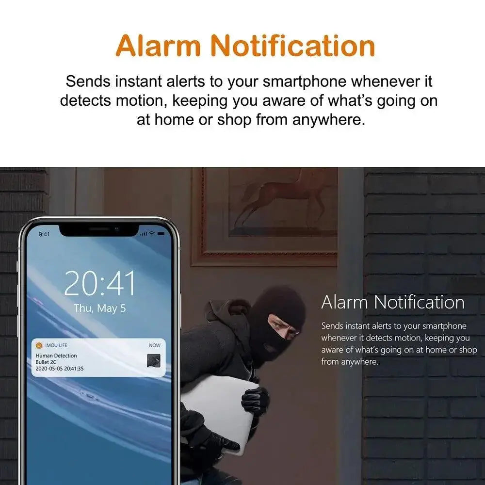 IMOU AI Outdoor Security Camera With Detection And Tracking