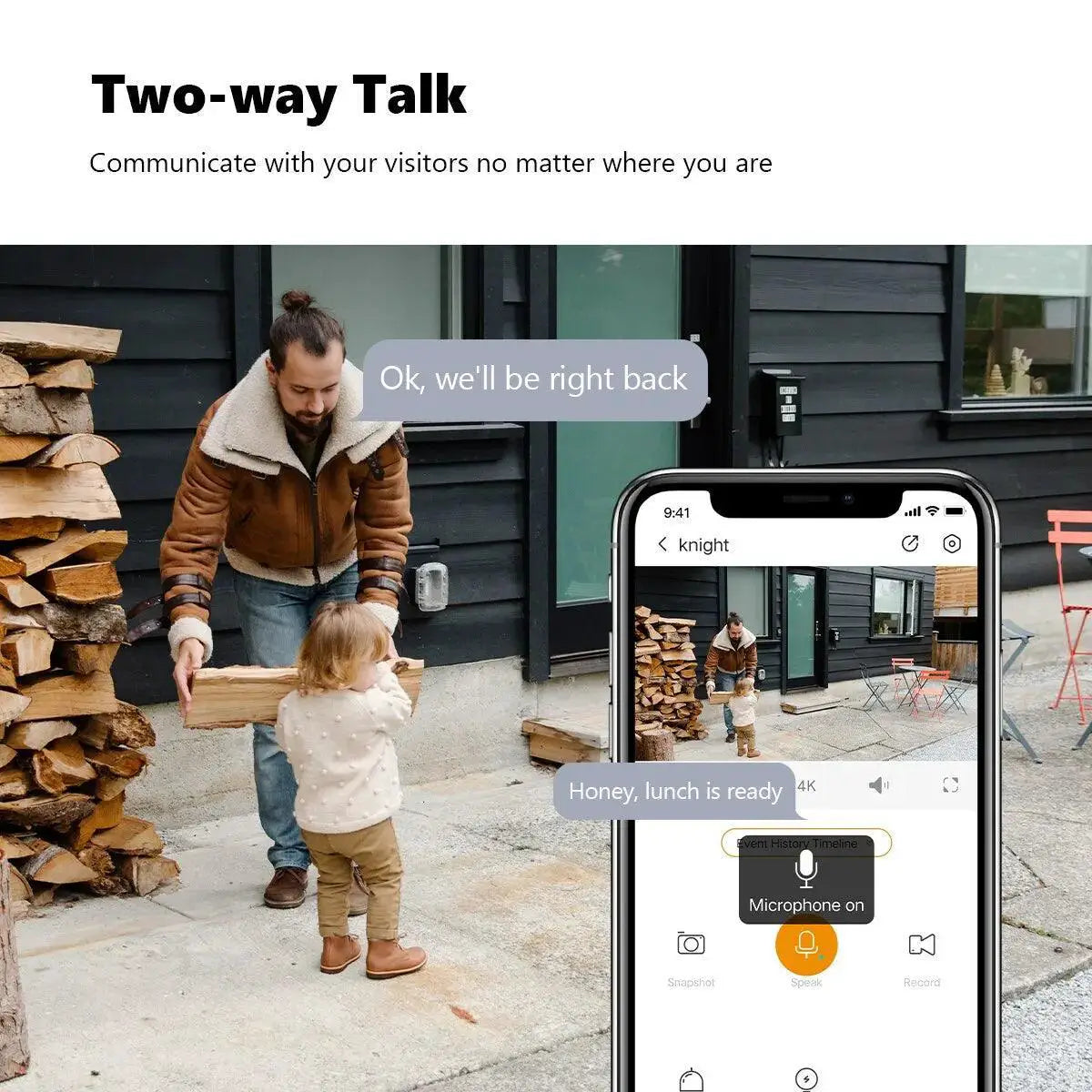 IMOU Knight AI Outdoor Security Camera With Smart Detection