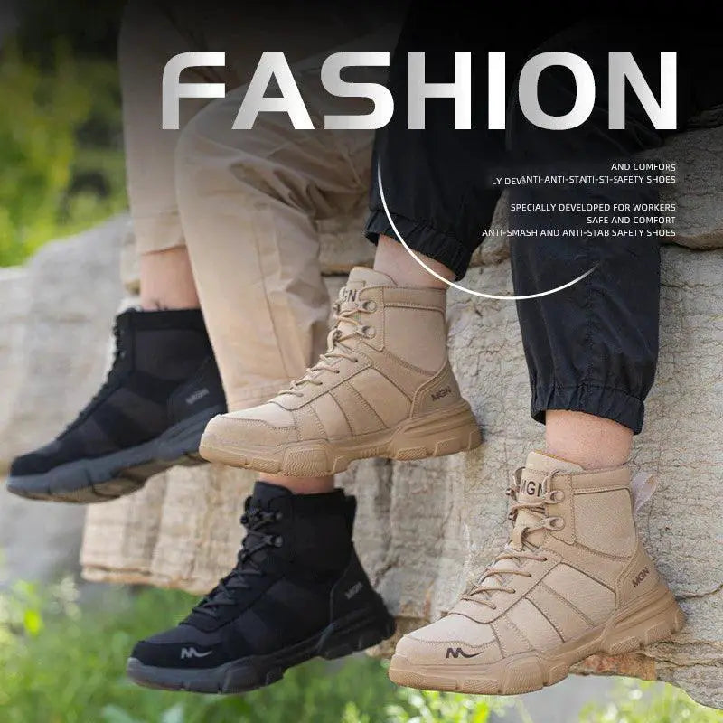 Indestructible Safety Boots for Work and Outdoor Use