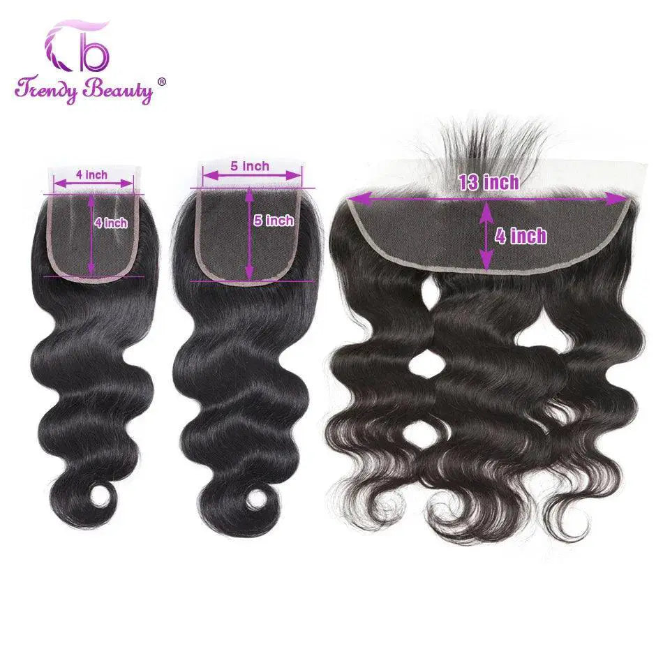 Indian Body Wave Lace Closure For Natural Enhancement