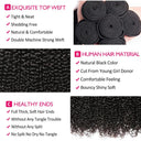 Indian Kinky Curly Human Hair Extensions Natural Bundle