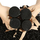 Indian Kinky Curly Human Hair Extensions Natural Bundle