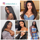 Indian Straight Hair Bundle Trio Luxe Remy Extensions Fast Shipping