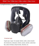 Industrial Respirator Mask: Chemical Protection & Safety Full-Face Visibility