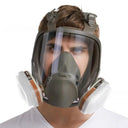 Industrial Respirator Mask: Chemical Protection & Safety Full-Face Visibility