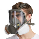 Industrial Respirator Mask: Chemical Protection & Safety Full-Face Visibility