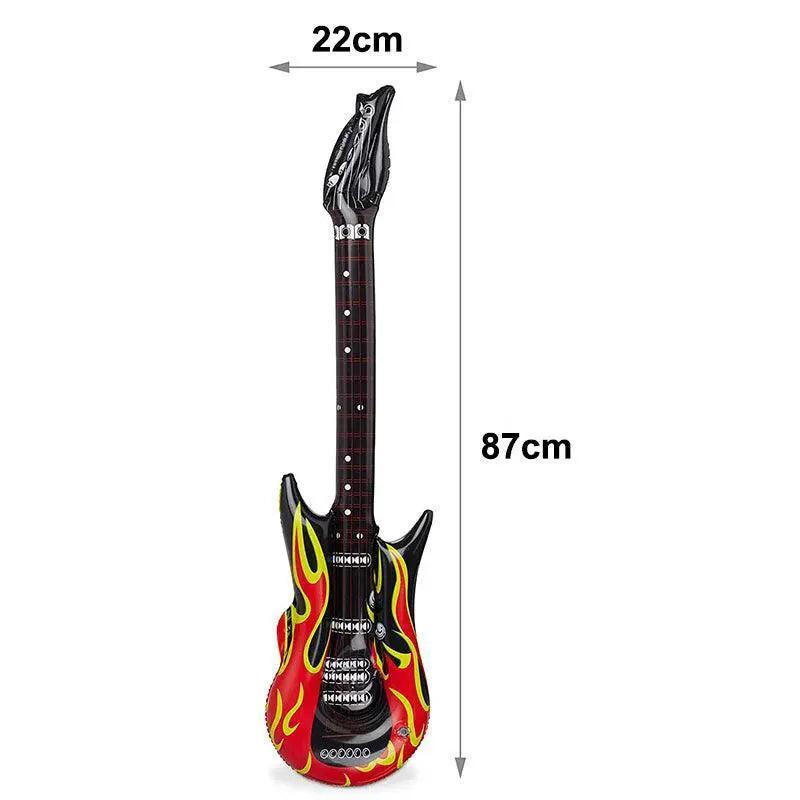 Inflatable Musical Instrument Balloons For Rock Star Parties