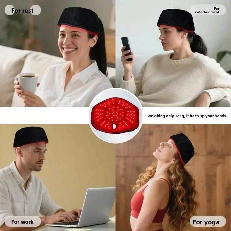 Infrared Hair Growth Cap for Fuller Hair