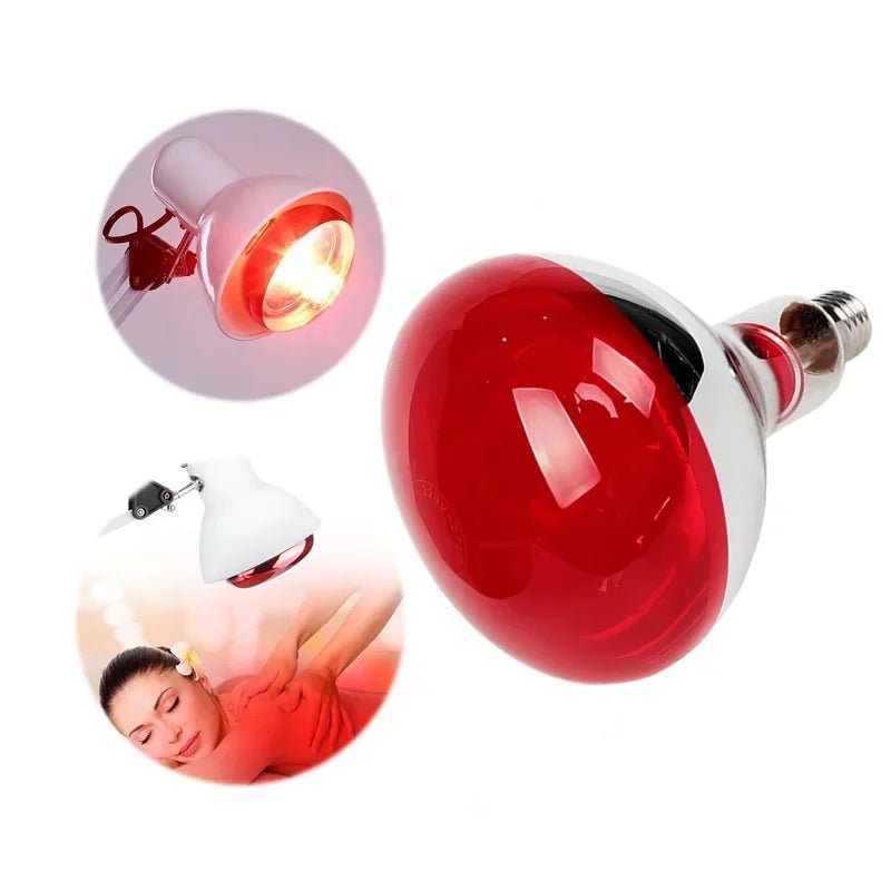 Infrared Heat Lamp for Neck Pain Relief