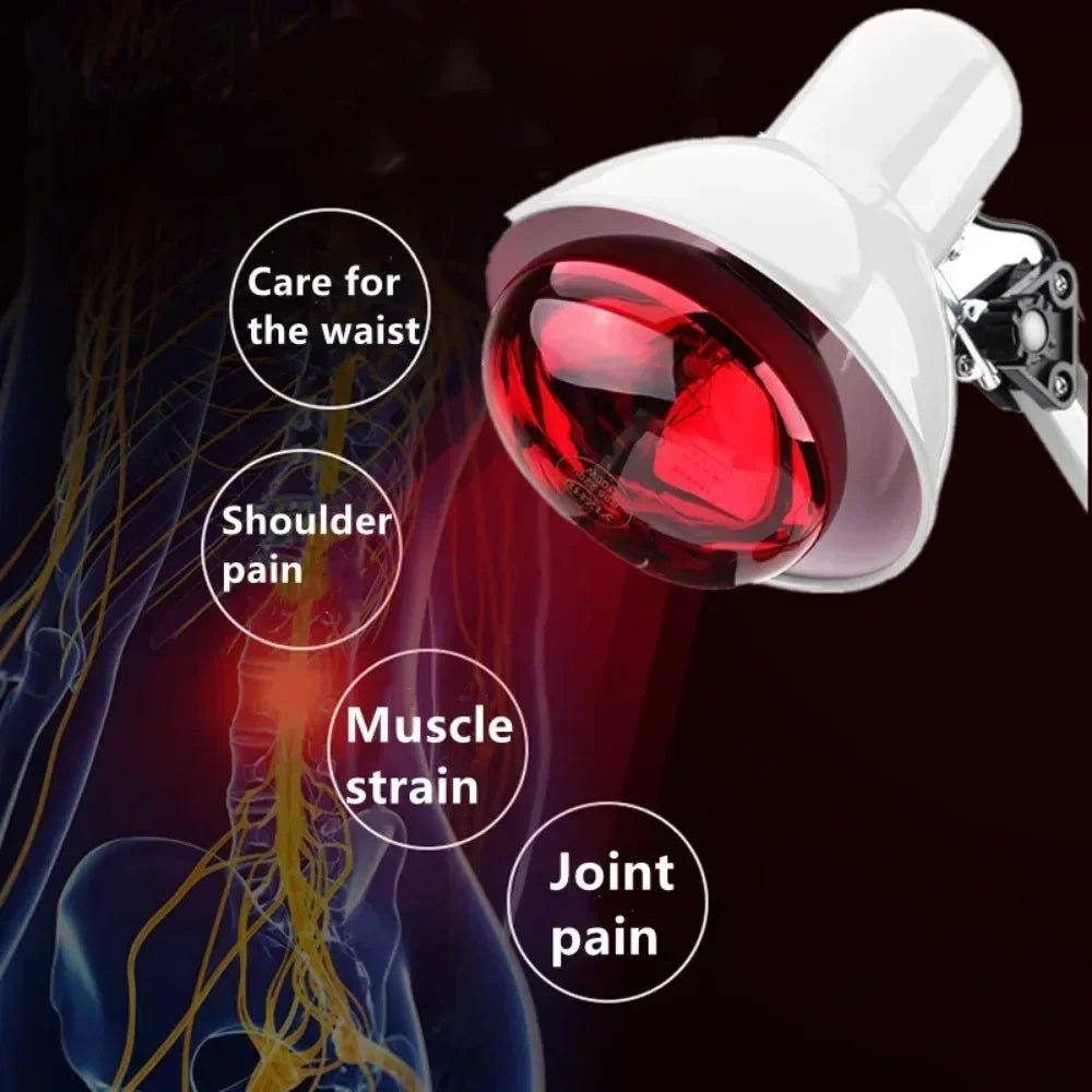 Infrared Heat Lamp for Neck Pain Relief