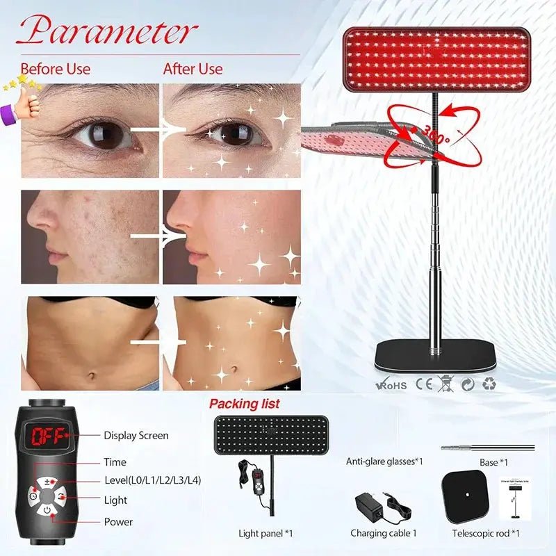 Infrared Therapy Lamp for Pain Relief
