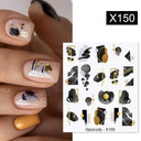 Ink Blooming Marble Nail Decals By Harunouta For Summer Art