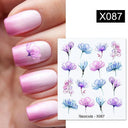 Ink Blooming Marble Nail Decals By Harunouta For Summer Art