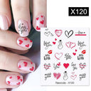 Ink Blooming Marble Nail Decals By Harunouta For Summer Art