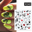 Ink Blooming Marble Nail Decals By Harunouta For Summer Art