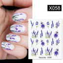 Ink Blooming Marble Nail Decals By Harunouta For Summer Art
