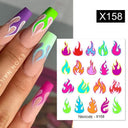 Ink Blooming Marble Nail Decals By Harunouta For Summer Art