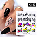 Ink Blooming Marble Nail Decals By Harunouta For Summer Art