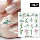 Ink Blooming Marble Nail Decals By Harunouta For Summer Art