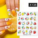 Ink Blooming Marble Nail Decals By Harunouta For Summer Art