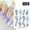 Ink Blooming Marble Nail Decals By Harunouta For Summer Art