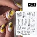 Ink Blooming Marble Nail Decals By Harunouta For Summer Art