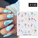 Ink Blooming Marble Nail Decals By Harunouta For Summer Art