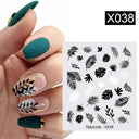 Ink Blooming Marble Nail Decals By Harunouta For Summer Art