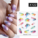 Ink Blooming Marble Nail Decals By Harunouta For Summer Art
