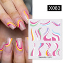 Ink Blooming Marble Nail Decals By Harunouta For Summer Art