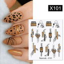 Ink Blooming Marble Nail Decals By Harunouta For Summer Art