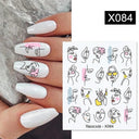 Ink Blooming Marble Nail Decals By Harunouta For Summer Art