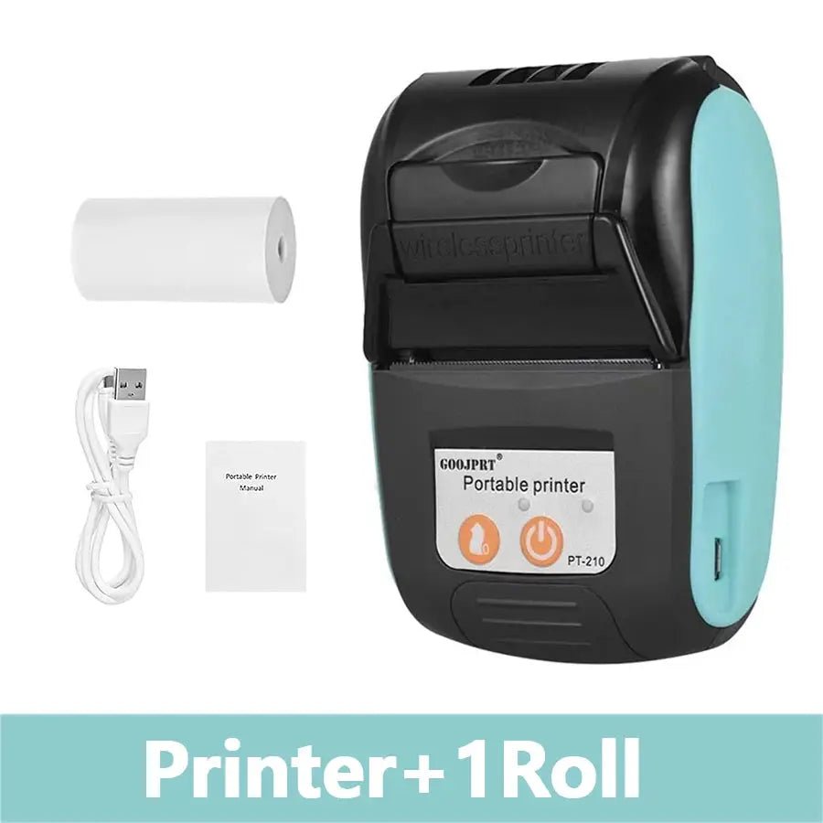 Ink-Free Mini Printer For Mobile Vendors