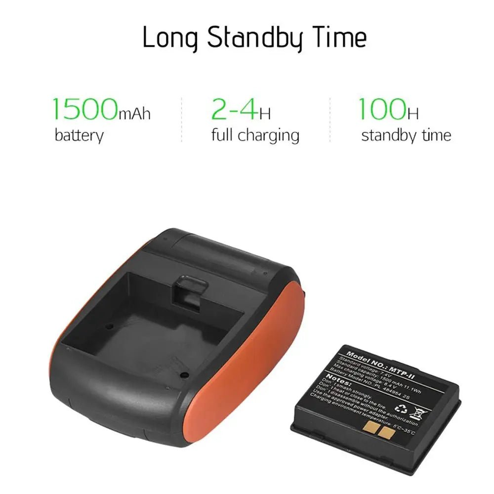 Ink-Free Mini Printer For Mobile Vendors