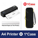 Inkless A4 Bluetooth Printer for Travel
