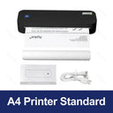Inkless A4 Bluetooth Printer for Travel