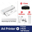 Inkless A4 Bluetooth Printer for Travel