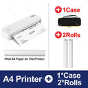 Inkless A4 Bluetooth Printer for Travel