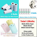 Inkless Bluetooth Label Printer for Home