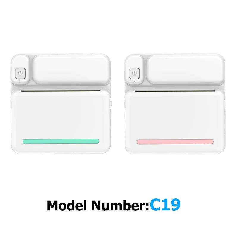 Inkless Bluetooth Label Printer for Home