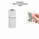 Inkless Color Sticker Printer for Crafts